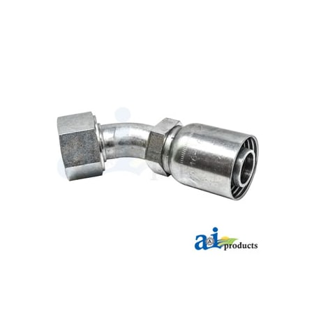 A & I Products HC-FFX45 Female Seal Lok - Swivel - 45 Elbow 5 x1.5 x1.5 A-FFX45-16-16